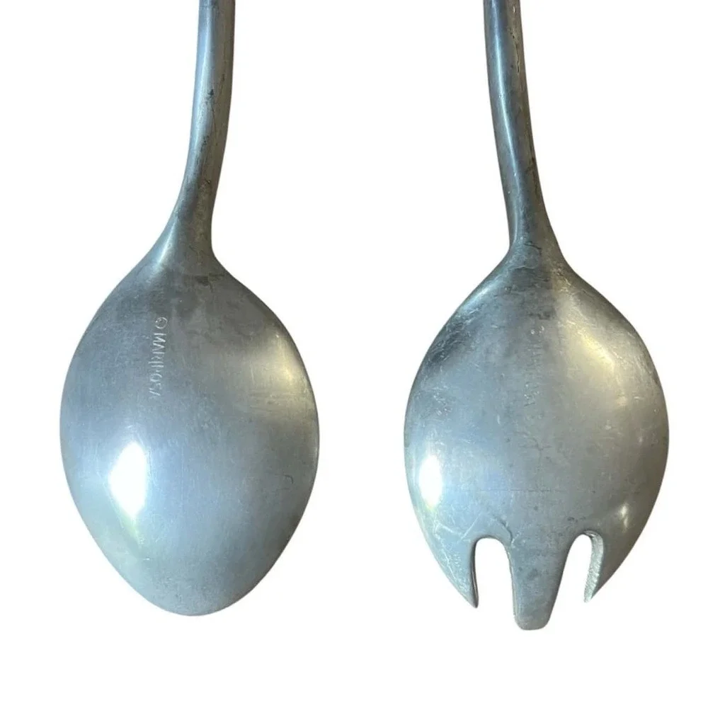 Mariposa Serving Spoon And Fork Salad‎ Bee Set